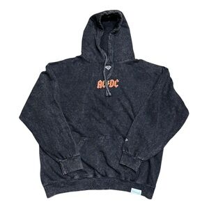 Diamond Supply Co X AC/DC Pullover Hoodie Sweatshirt Men’s Sz XL